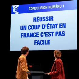 L'Art d'avoir toujours raison : la comédie politique de la Compagnie Cassandre aux Tanzmatten de Sélestat
