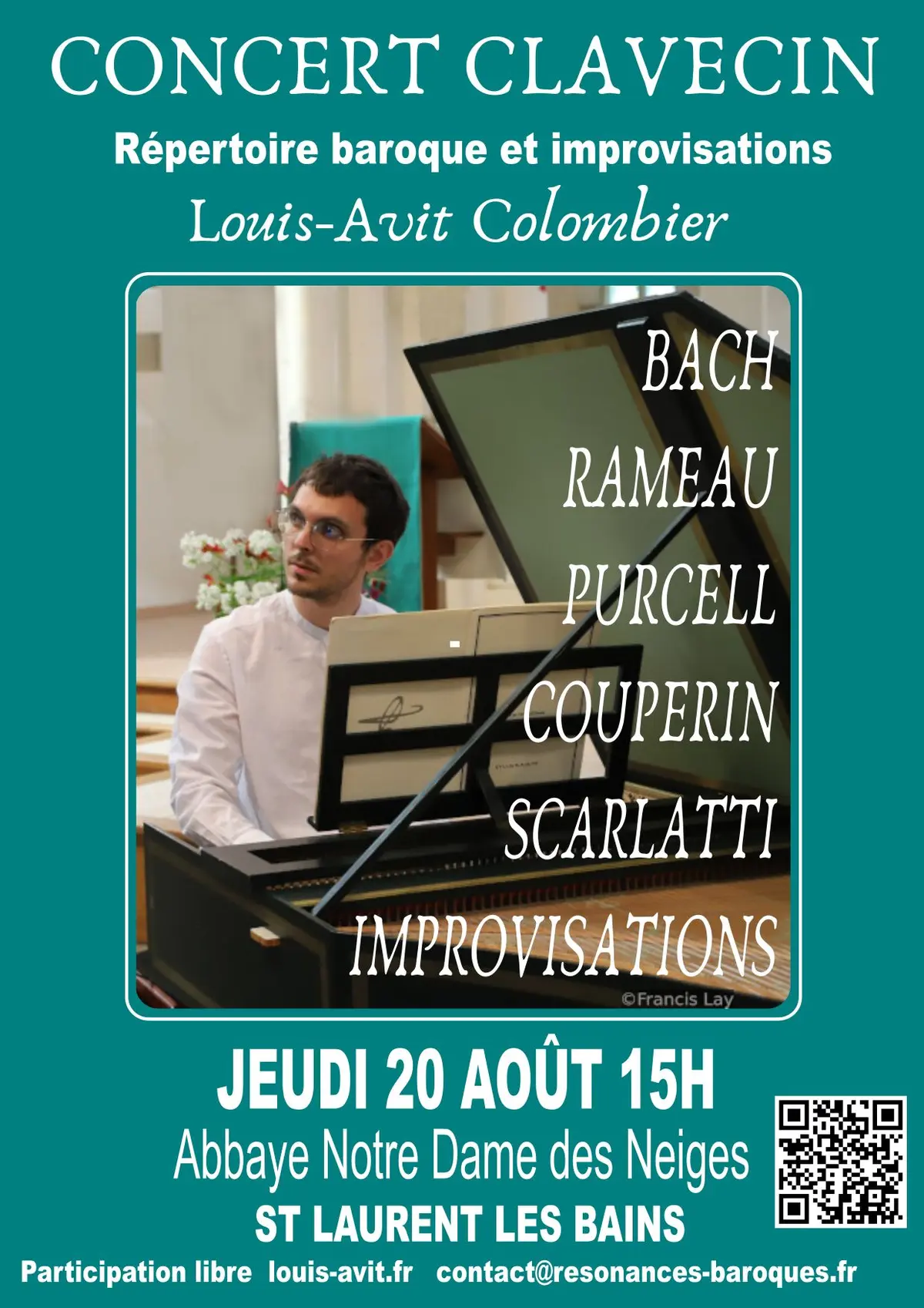voyage baroque pour clavecin