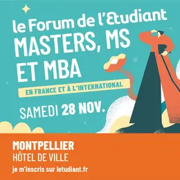 Le Forum de l’Etudiant masters, mastères spécialisés et MBA.