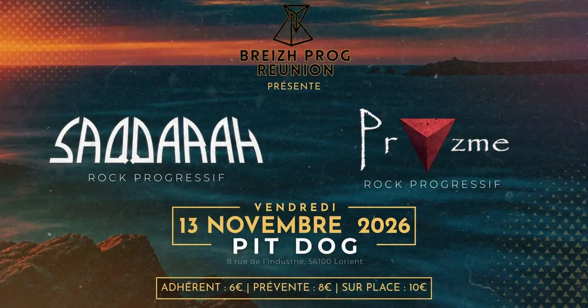 Nouvelle édition du breizh prog réunion avec Saqqarah et Pryzme