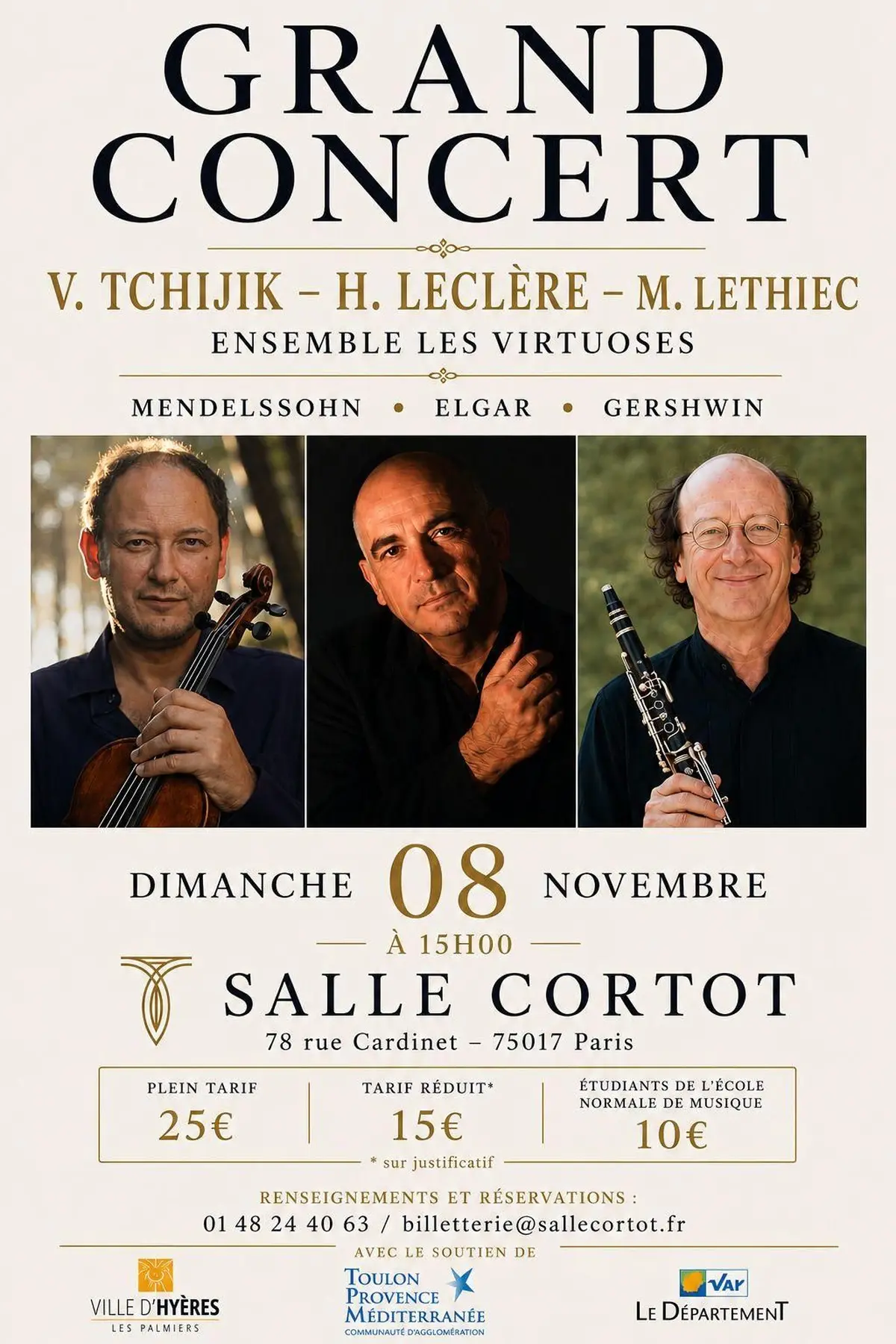 Grand Concert : Ensemble les Virtuoses