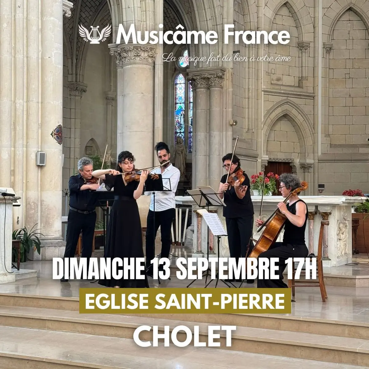 Concert à Cholet : Ravel, Debussy, Cantemir, Mozart, Bach, Doppler, Piazzolla