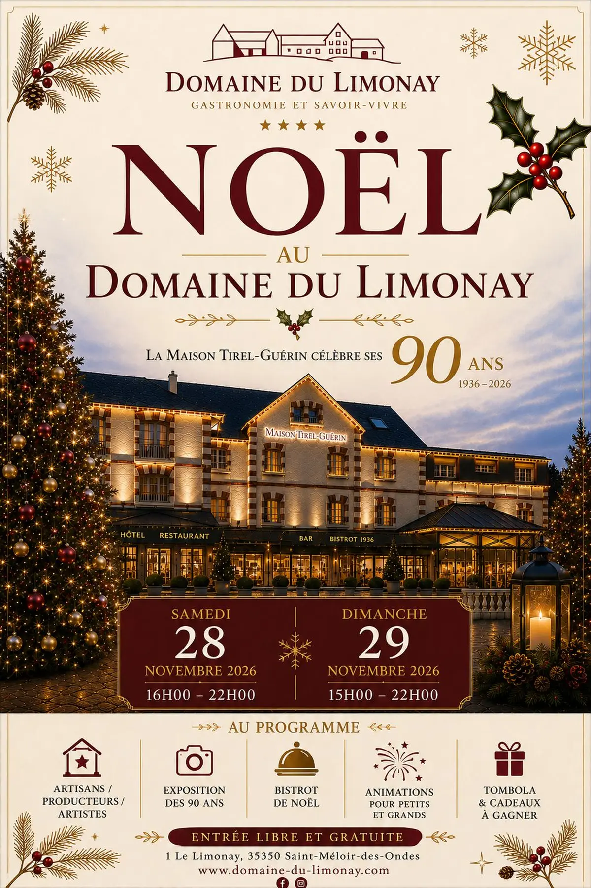 Noel au Domaine du Limonay