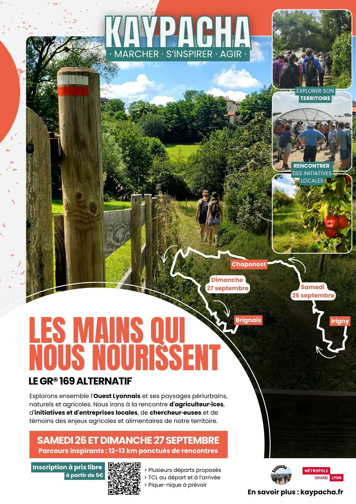 Marche Les mains qui nous nourissent