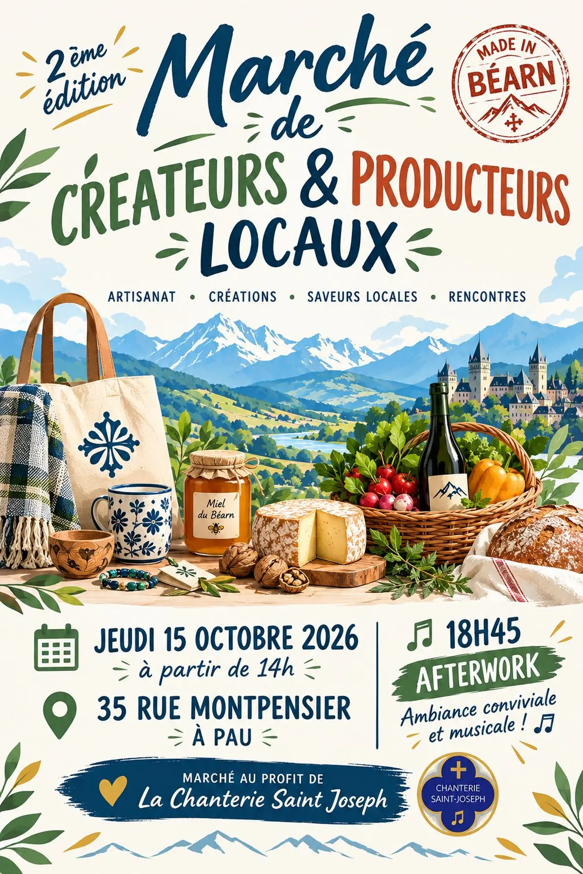 Marché de créateurs et de producteurs locaux