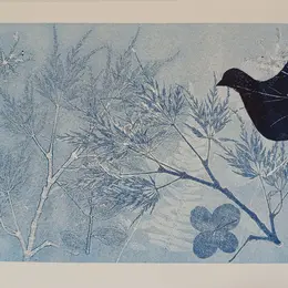 Monotype végétal à l'atelier-musée des Arts et Techniques Graphiques Ribeauvillé