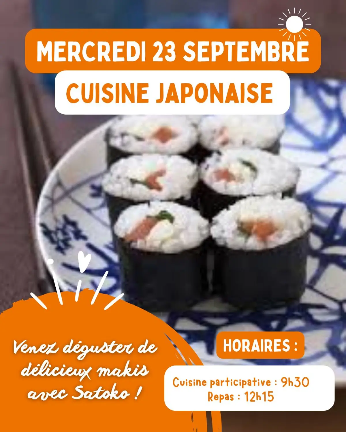 Repas Japonais