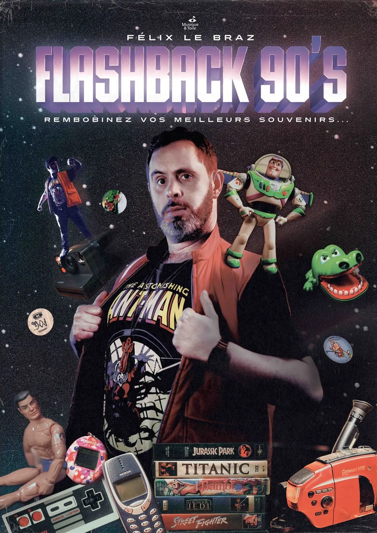 Félix Le Braz dans Flashback 90's
