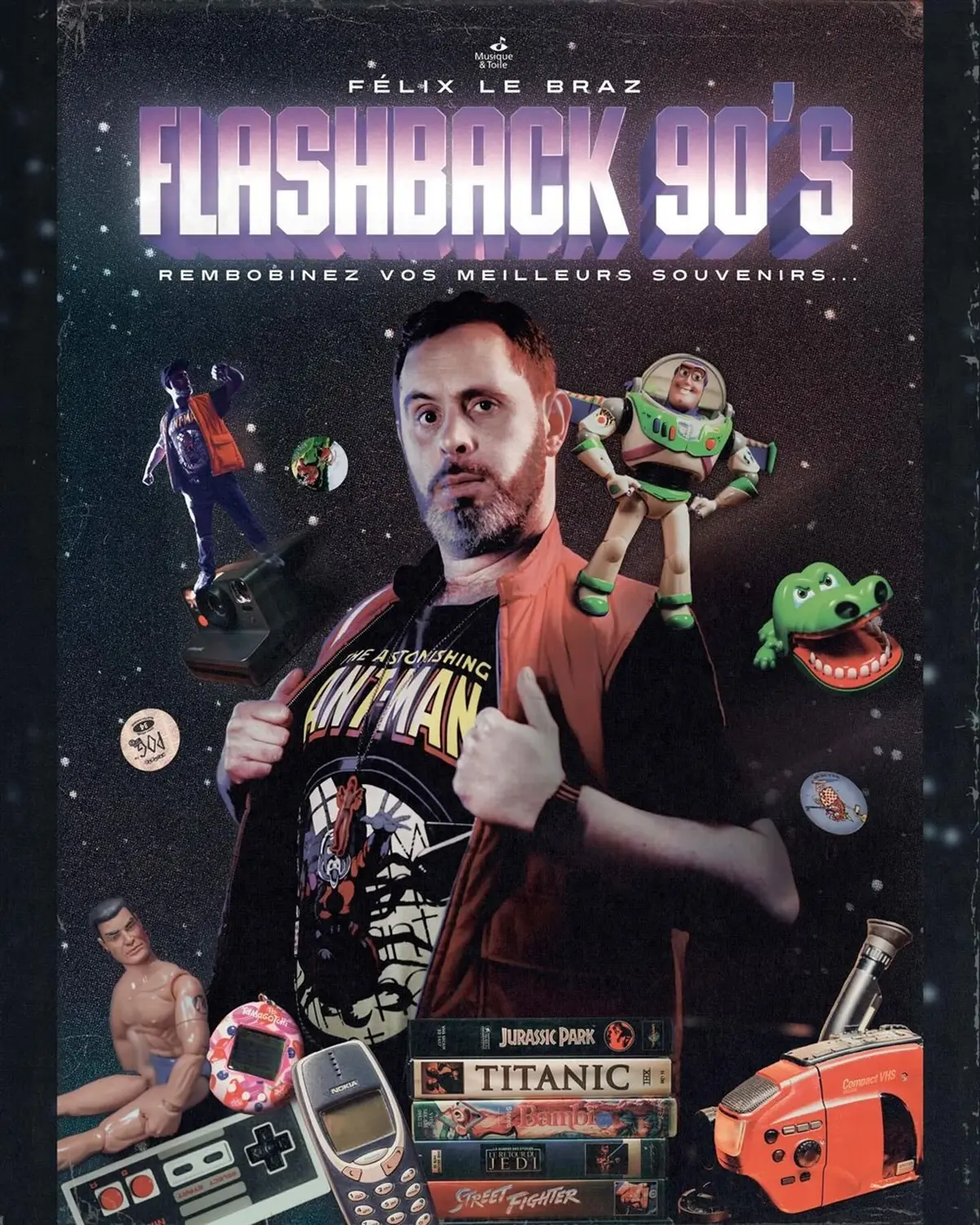 Felix le Braz dans Flashback 90's