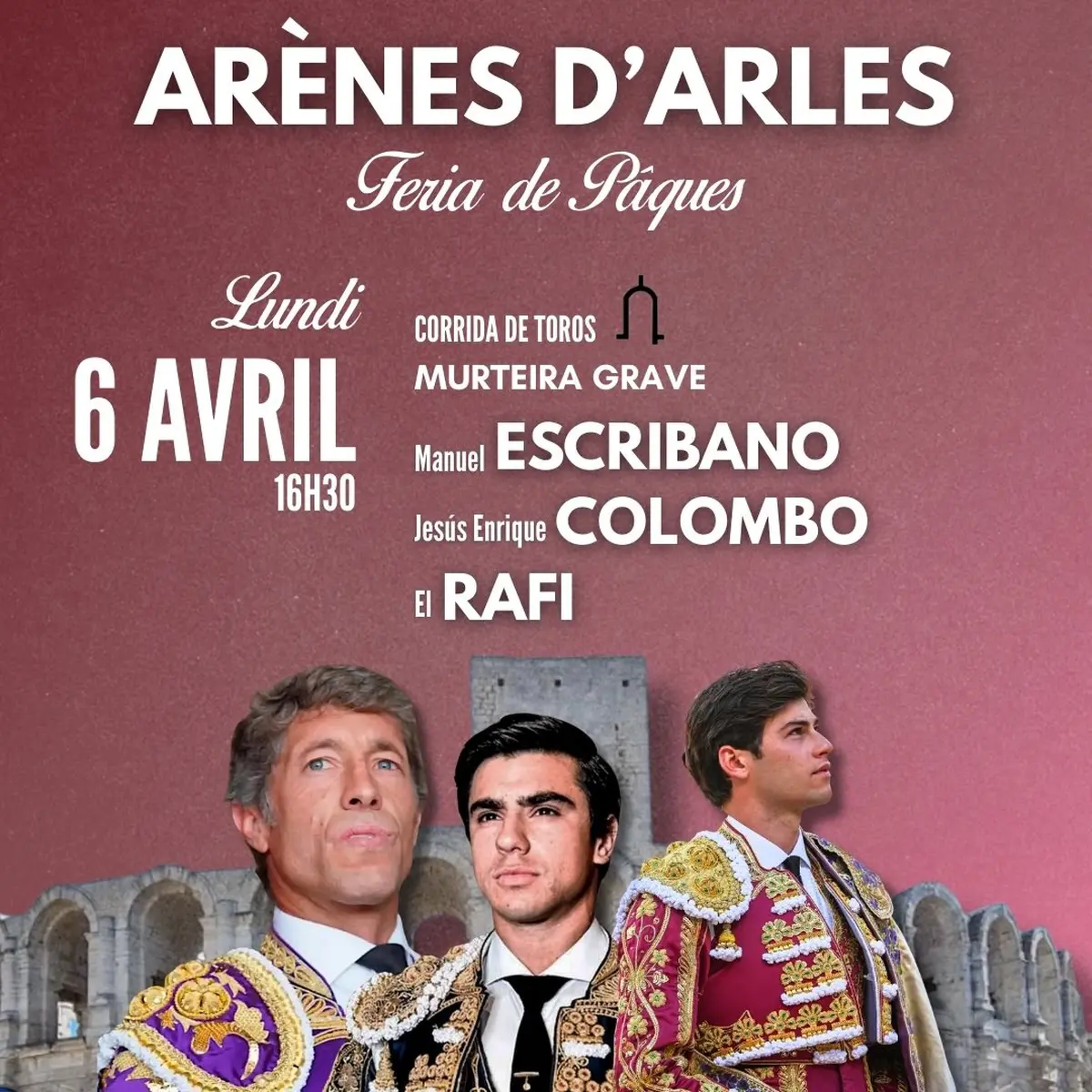 Féria de Pâques - Corrida du lundi après-midi