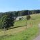 La vue depuis la route d'accès à la ferme auberge &copy; JDS