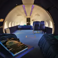 L'intérieur de la Caravelle DR