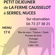 Ferme du Causselot : Petit-déjeuner