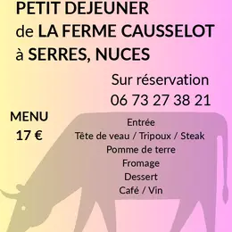 Ferme du Causselot : Petit-déjeuner