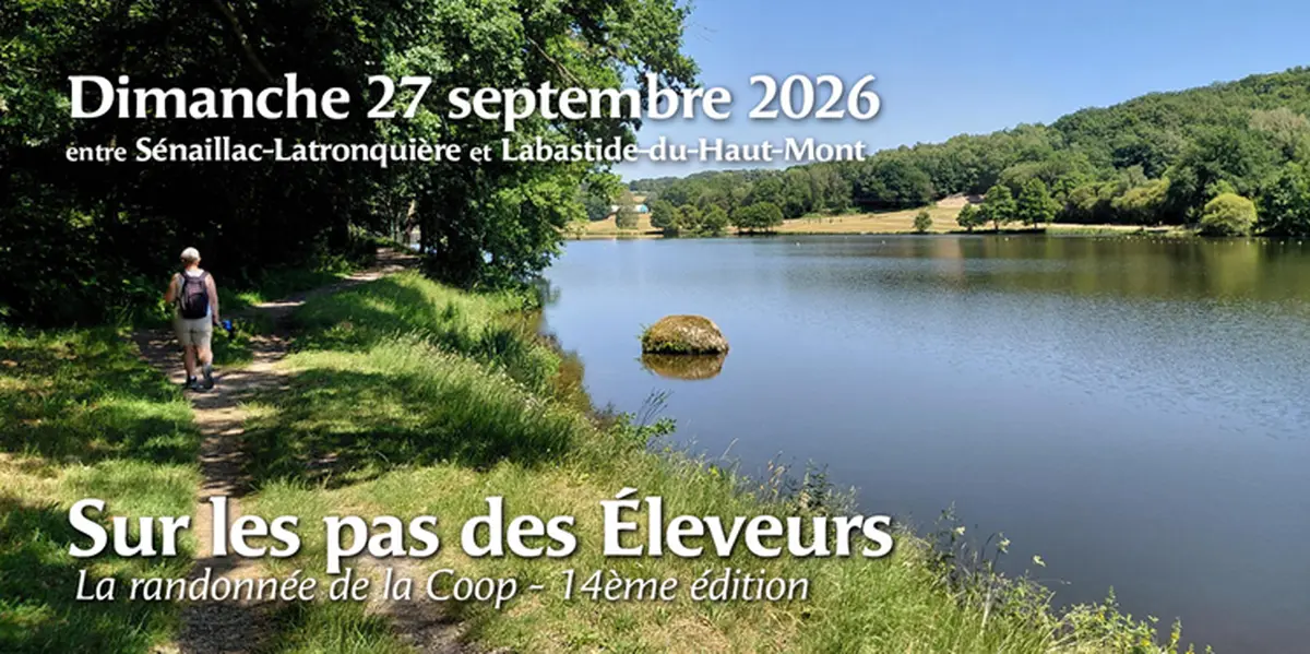 Fermes de Figeac la Randonnée de la Coop sur les Pas des Éleveurs