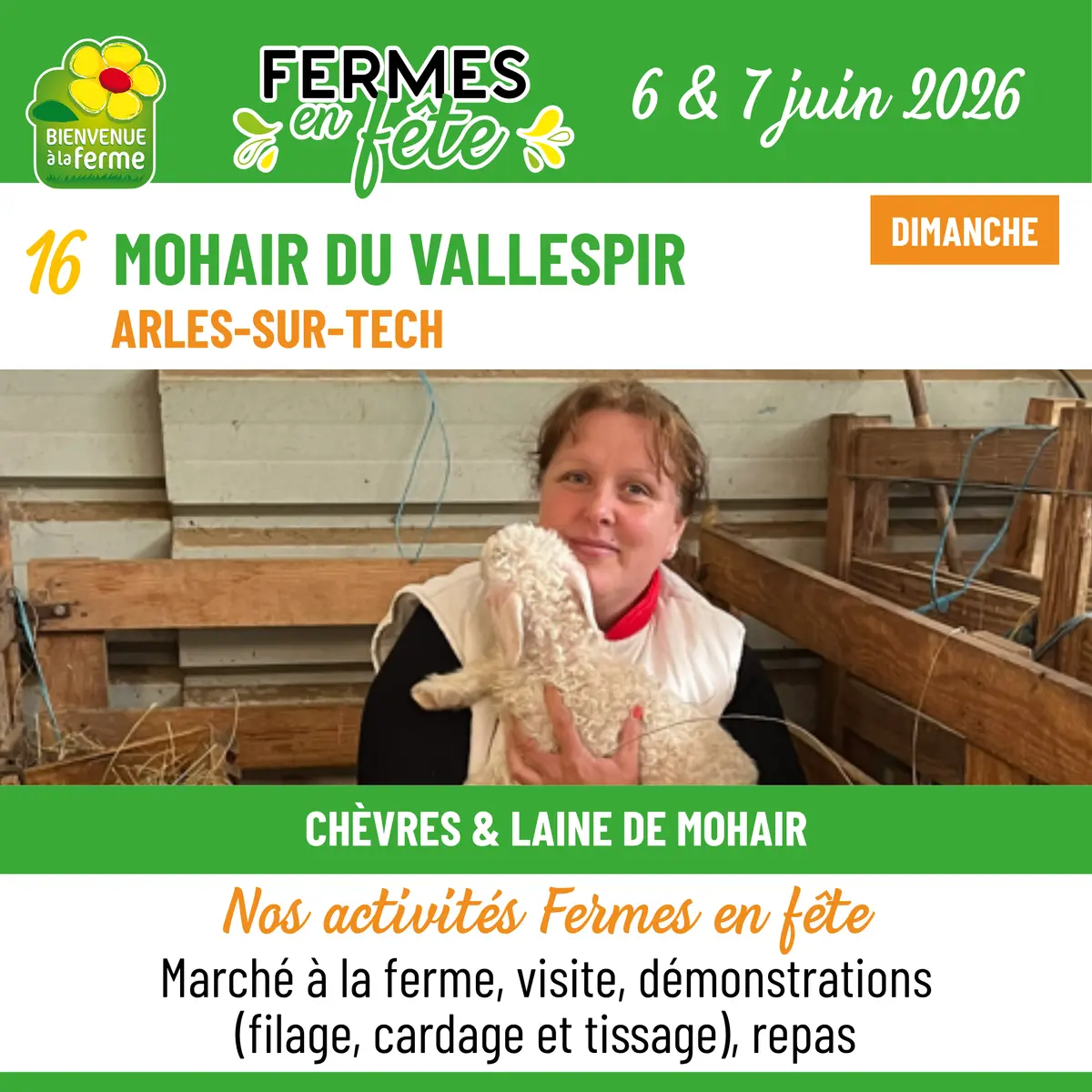 Fermes En Fête Au A La Ferme Le Mohair Du Vallespir