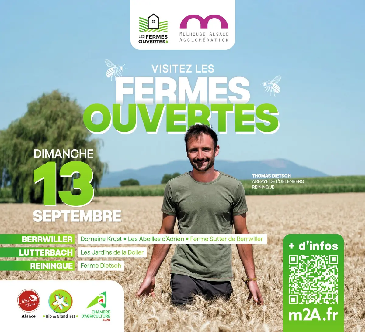 Fermes ouvertes m2A au Domaine Krust