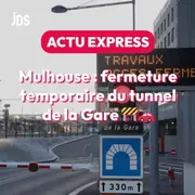 Fermeture du tunnel de la gare de Mulhouse pour travaux de maintenance