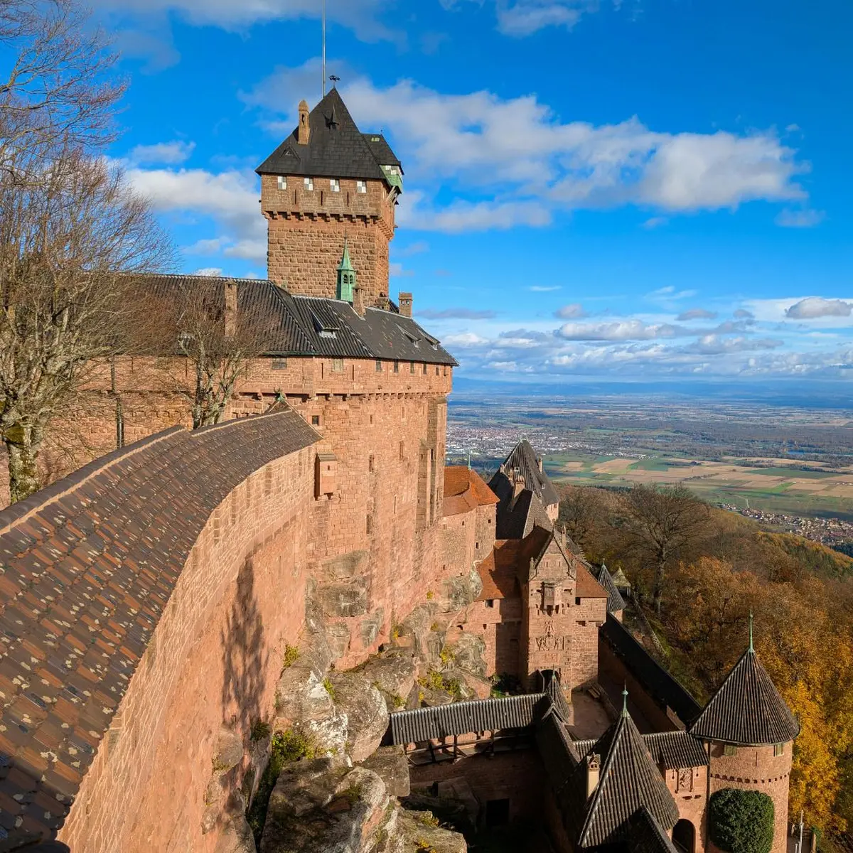 Fermeture exceptionnelle du château du Haut-Koenigsbourg en raison de la canicule