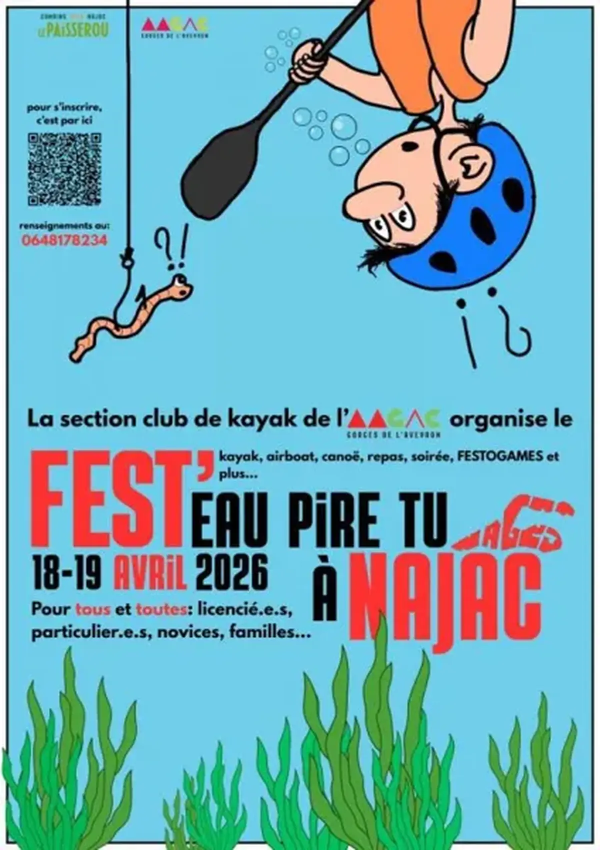 Fest'Eau Pire tu Nages à Najac