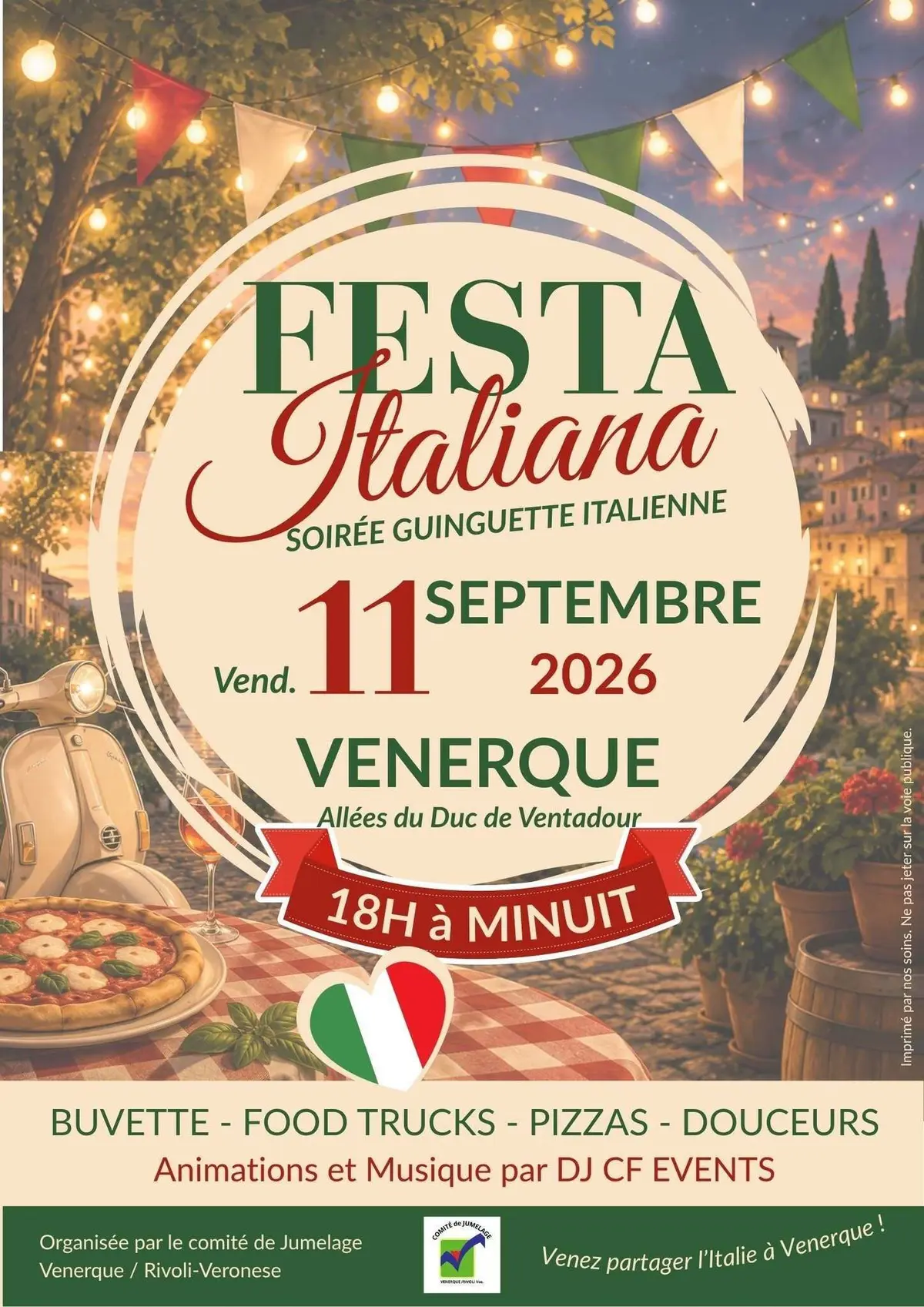 Festa Italiana : Soirée Guinguette Italienne