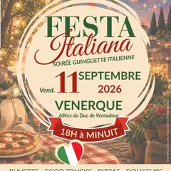 Festa Italiana : Soirée Guinguette Italienne