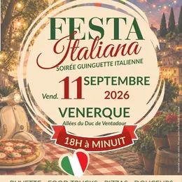 Festa Italiana : Soirée Guinguette Italienne