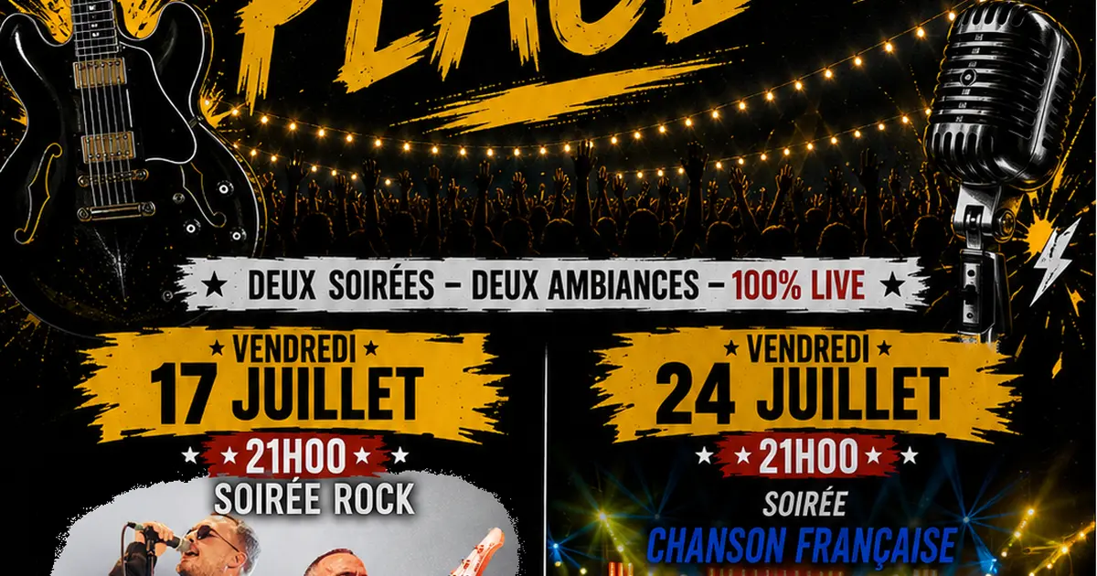 Festi'place : tribute Goldman "Un soir ensemble"