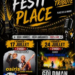Festi'place : tribute Goldman Un soir ensemble