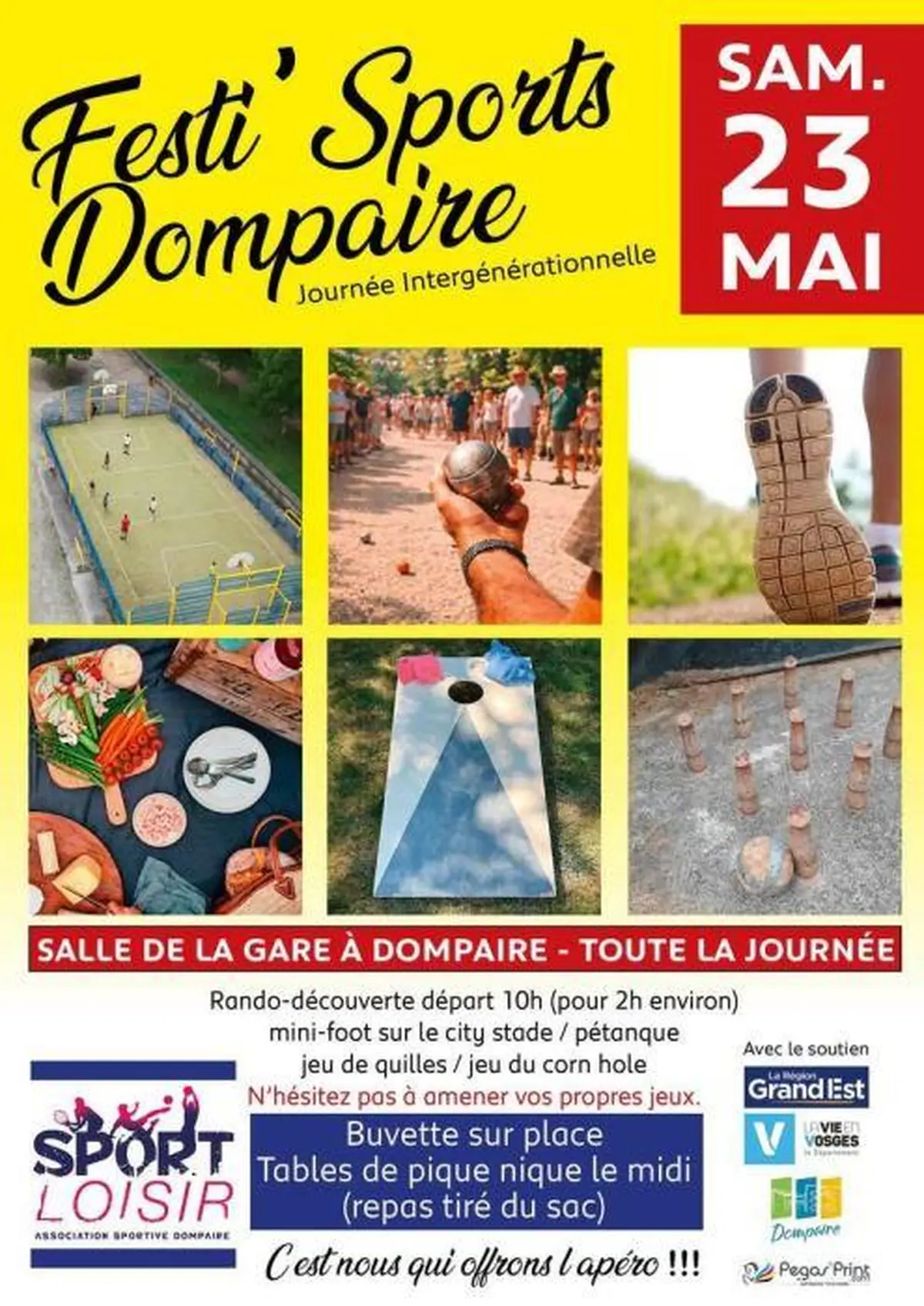 Festi' Sports Dompaire