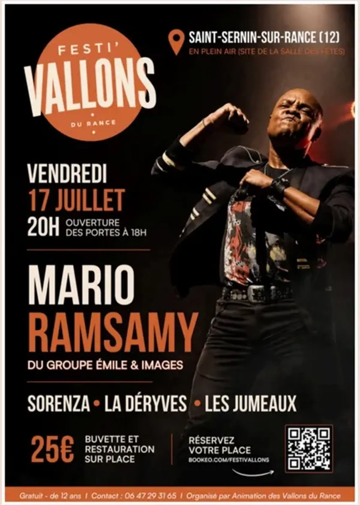 Festi'Vallons - Concert Mario d'Emile & Images - Sorenza - La Déryves