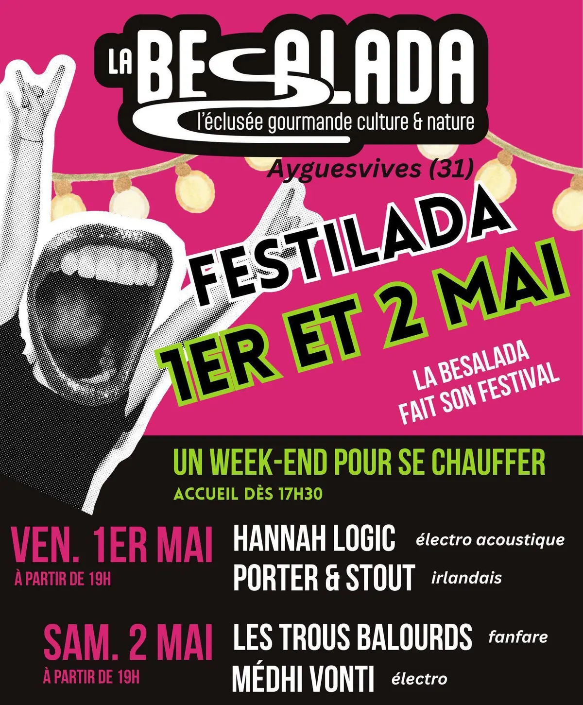 Festilada Concerts à La Guinguette Besalada