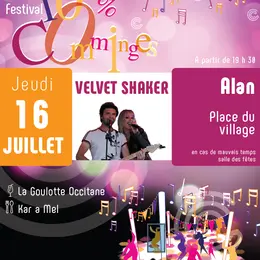 Festival 100% Comminges : Concert Velvet Shaker