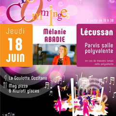 Festival 100% Comminges : Mélanie Abadie