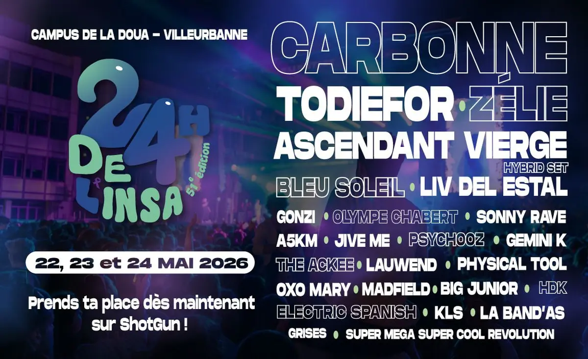 24H de l'INSA - Programmation 2026