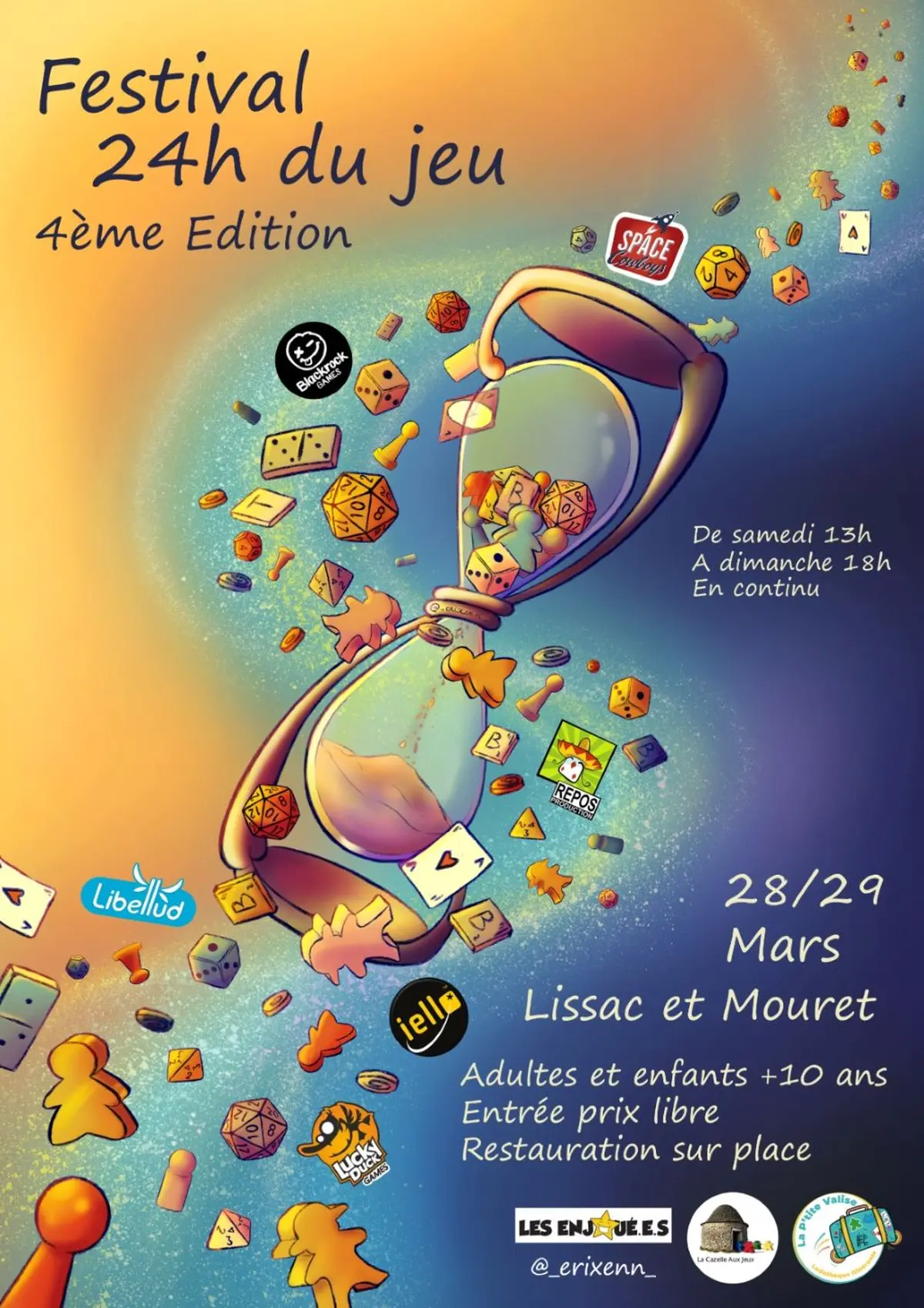 Festival 24H du jeu à Lissac-et-Mouret