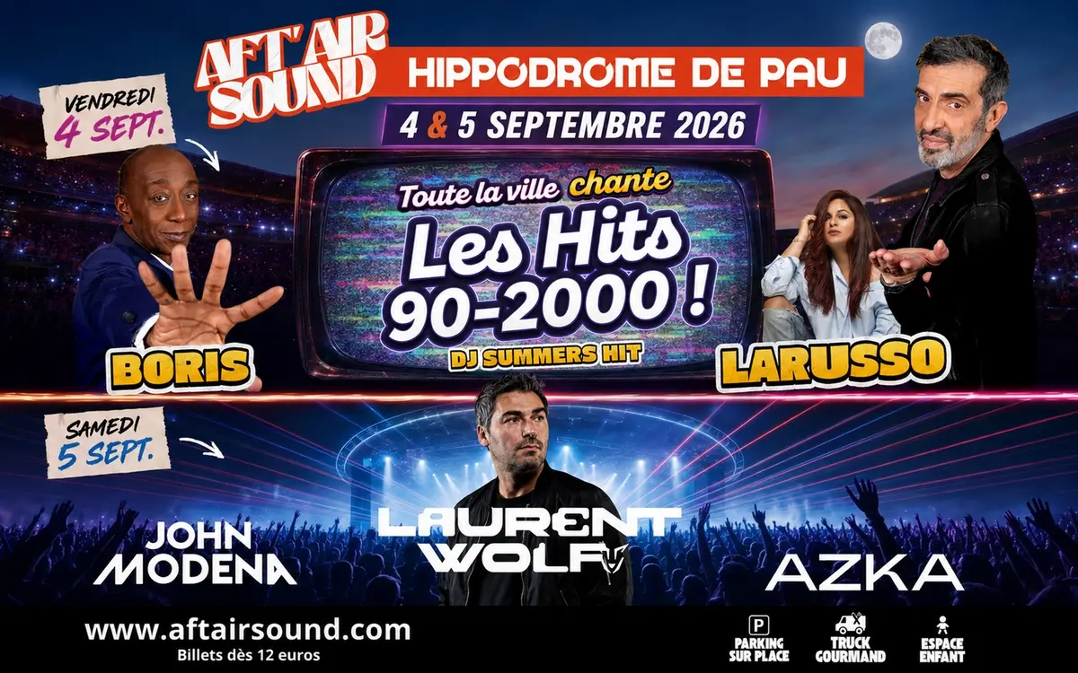 Festival Aft'air Sound- Soirée Année 90-2000