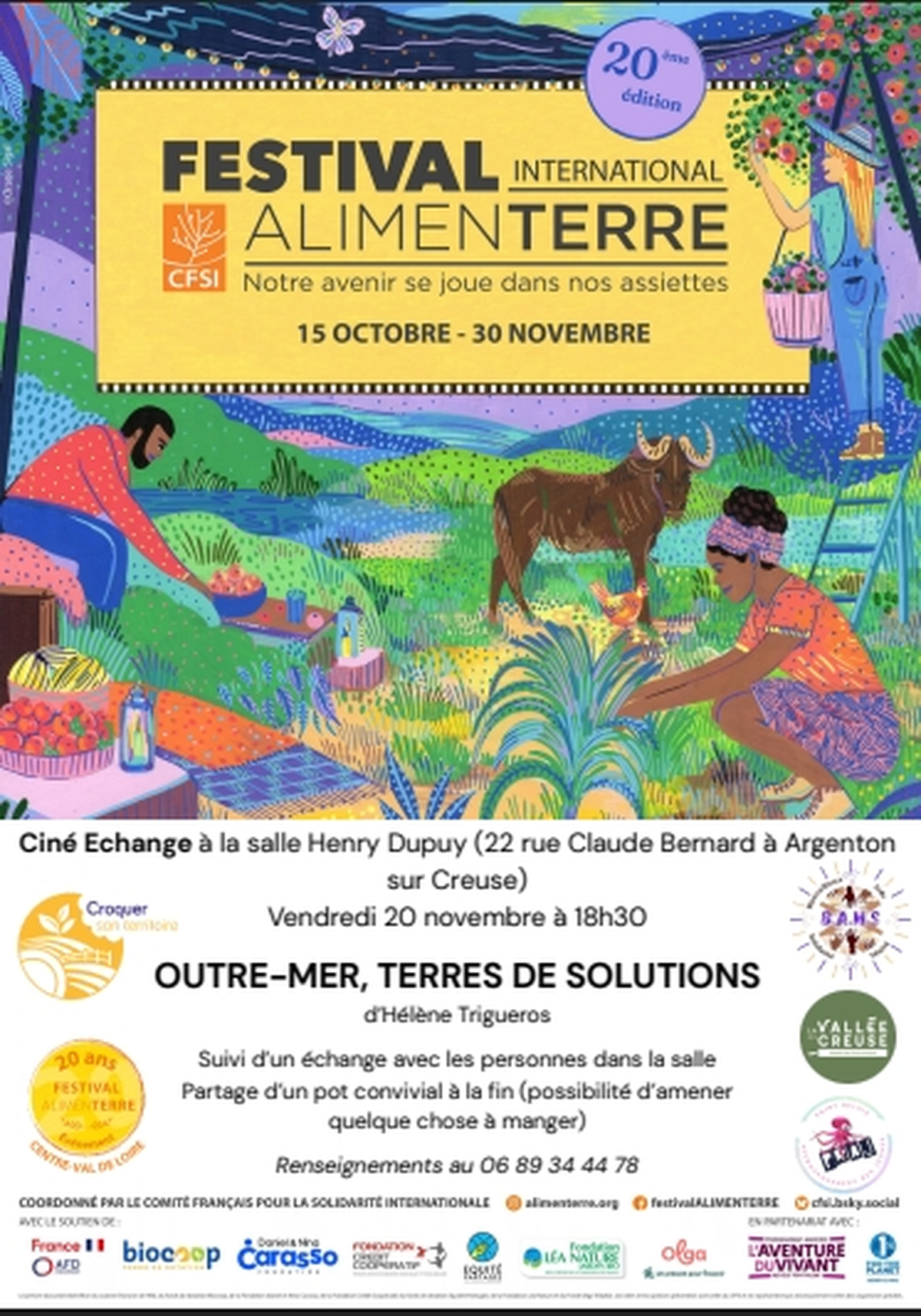 Festival AlimenTerre à la BAMS