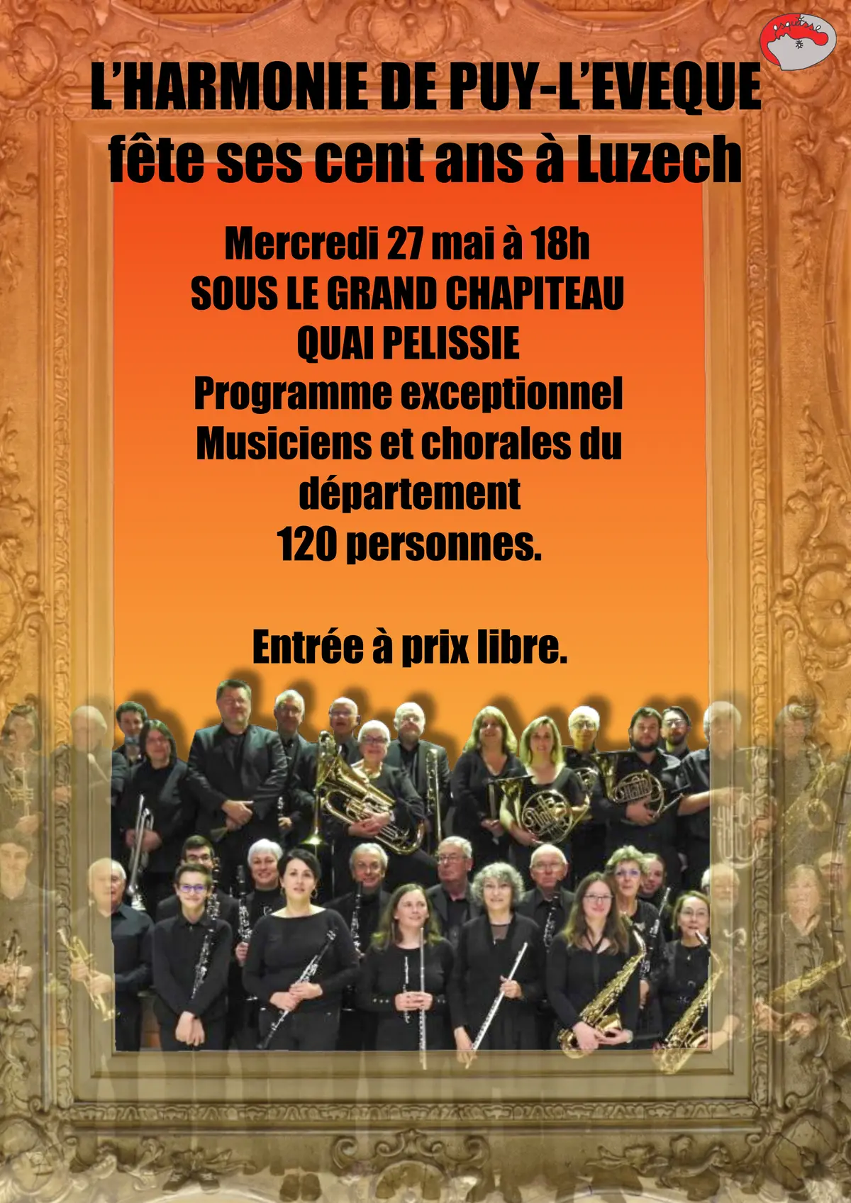 Festival Alter Egaux :  L'harmonie de Puy l'évêque fête ses 100 ans