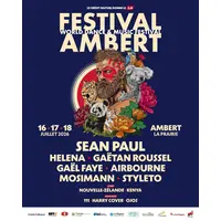 Festival Ambert 2026 : premiers noms DR