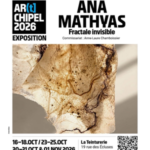 Festival AR(t]CHIPEL - Exposition d'Ana Mathyas "Fractale Invisible"