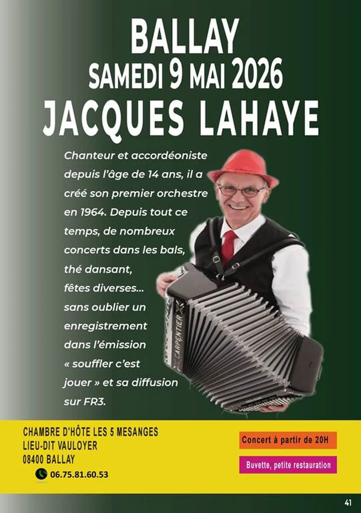 Festival Barsbars - Jacques Lahaye