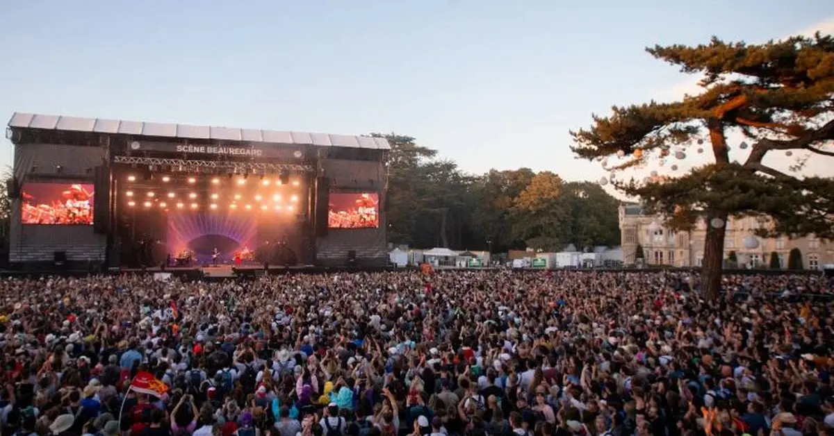 La sc&egrave;ne du festival Beauregard