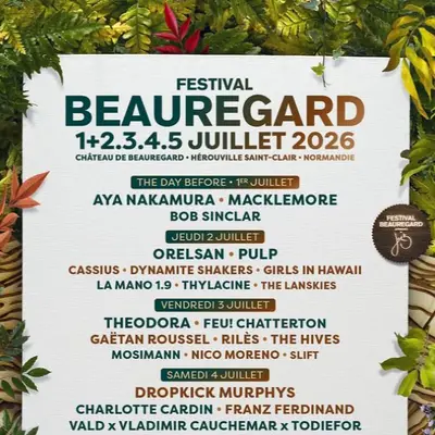 John a annoncé de nouveaux noms pour Beauregard 2026