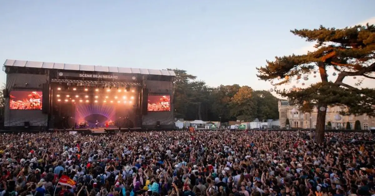 La scène du festival Beauregard