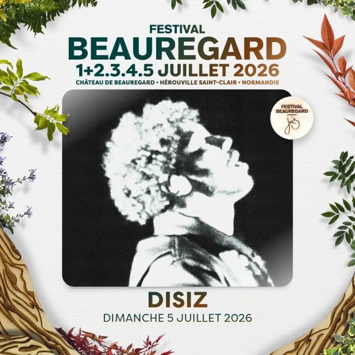Festival Beauregard 2026 : Disiz rejoint la programmation