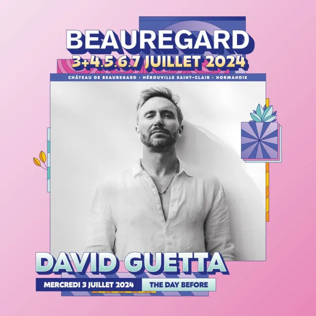 David Guetta ouvre le Festival Beauregard 2024