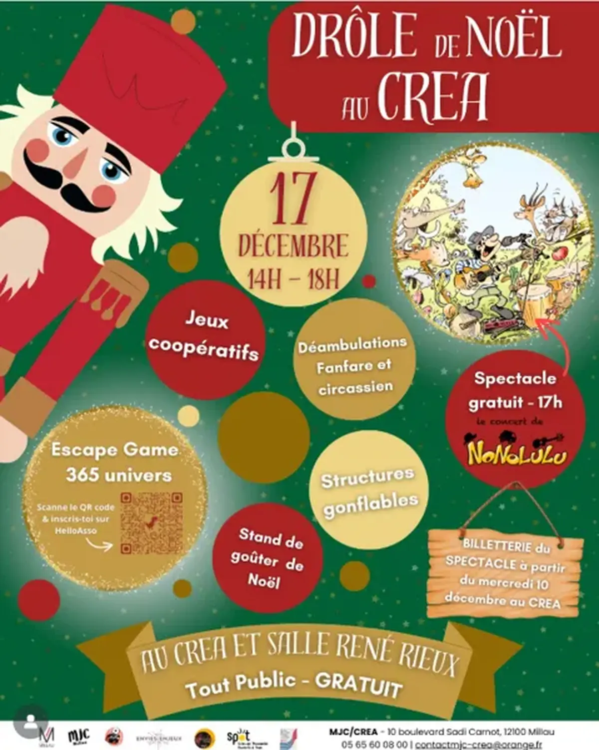 Festival Bonheurs d'Hiver - Drôle de Noël (MJC)