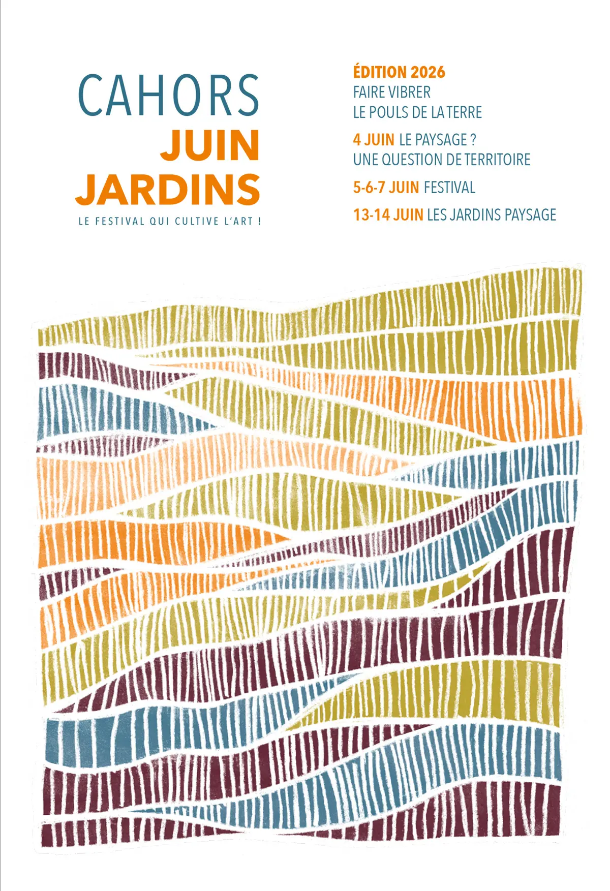Festival Cahors Juin Jardins : la table paysage