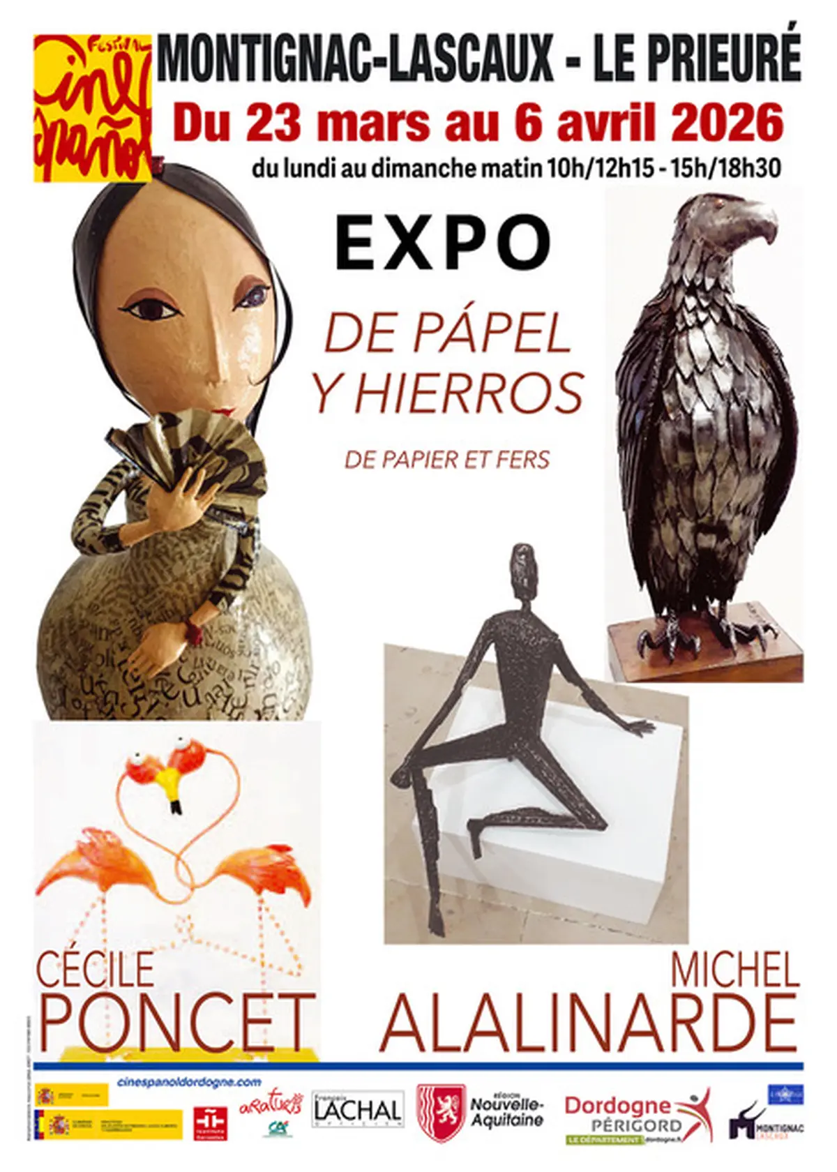 Festival Cinespañol - Exposition De pàpel y hiero (de paier et de fer)